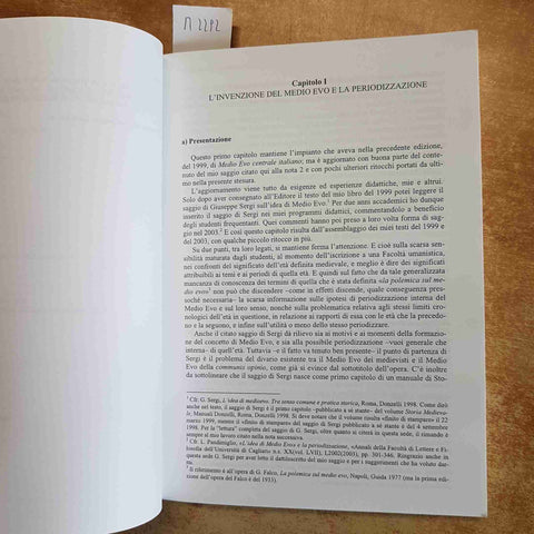 MEDIO EVO CENTRALE ITALIANO LEONIDA PANDIMIGLIO CUEC 2004 STORIA MEDIEVALE