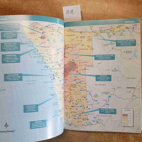 NAMIBIA - LONELY PLANET EDT GUIDA VIAGGIO AFRICA SAFARI 4° EDIZIONE 2002