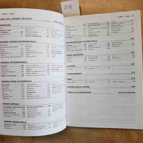 NAMIBIA - LONELY PLANET EDT GUIDA VIAGGIO AFRICA SAFARI 4° EDIZIONE 2002