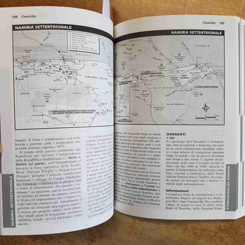 NAMIBIA - LONELY PLANET EDT GUIDA VIAGGIO AFRICA SAFARI 4° EDIZIONE 2002