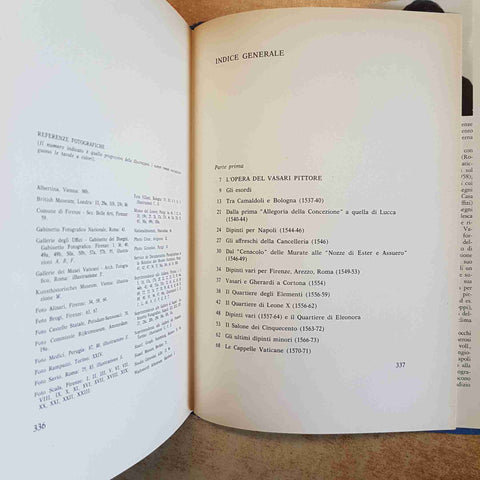 VASARI PITTORE - PAOLA BAROCCHI - ARTE RINASCIMENTO 1964 CLUB DEL LIBRO/BARBERA