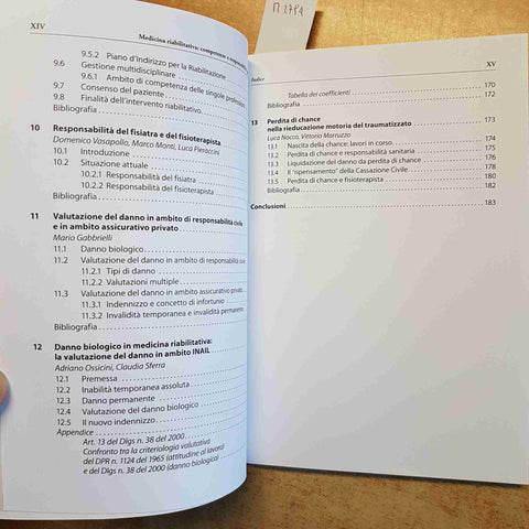 MEDICINA RIABILITATIVA COMPETENZE E RESPONSABILITA' PROFESSIONALI 2015 DONELLI