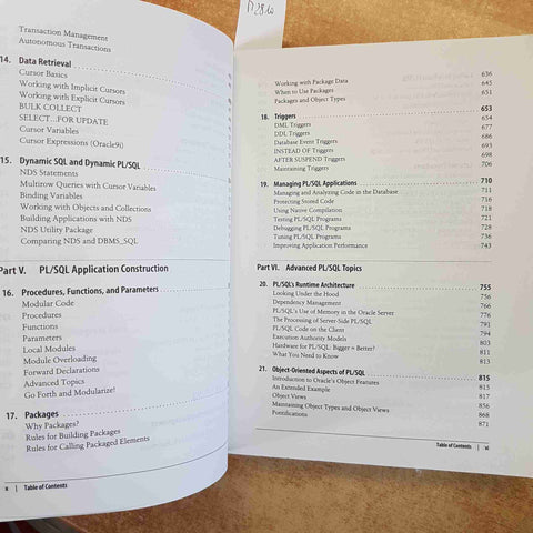 ORACLE PL/SQL PROGRAMMING 3RD EDITION 2002 FEUERSTEIN, PRIBYL - O'REILLY