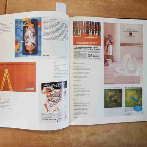 WORLD ADVERTISING REVIEW 1985 PHILIP KLEINMAN PUBBLICITA' grafica pubblicitaria