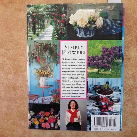SIMPLY FLOWERS - BARBARA MILO OHRBACH - COMPOSIZIONI FLOREALI FIORI 1993