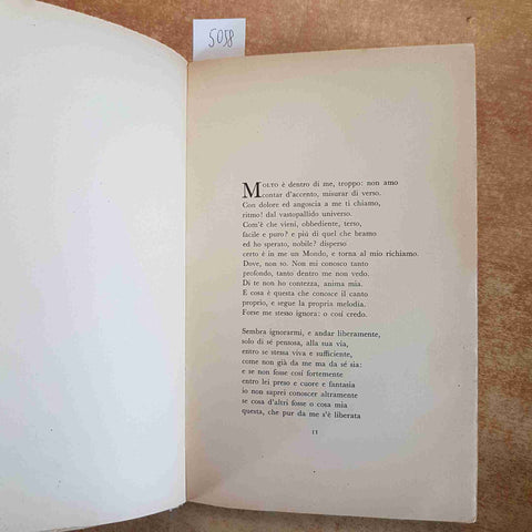 CARLO SCARFOGLIO BIDENTAL POESIA MONDADORI 1934 PRIMA EDIZIONE