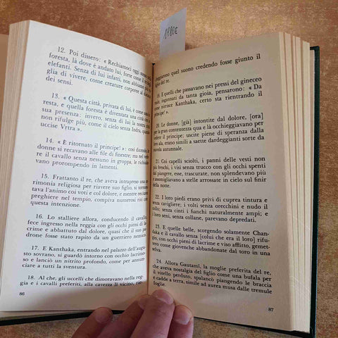 LE GESTA DEL BUDDHA BUDDHACARITA ASVAGOSA FABBRI EDITORI 2000 CLASSICI STRANIERI
