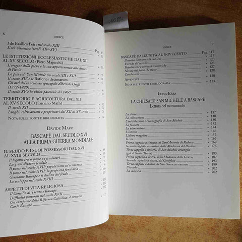 BASCAPE' STORIA DEL PAESE E DEL TERRITORIO LA CHIESA DI SAN MICHELE - CISALPINO
