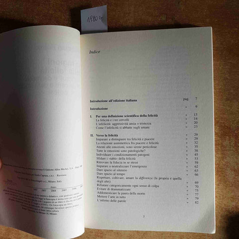 LE RAGIONI DELLA FELICITA' - CHRISTIAN BOIRON 2002 PSICOLOGIA - FRANCOANGELI