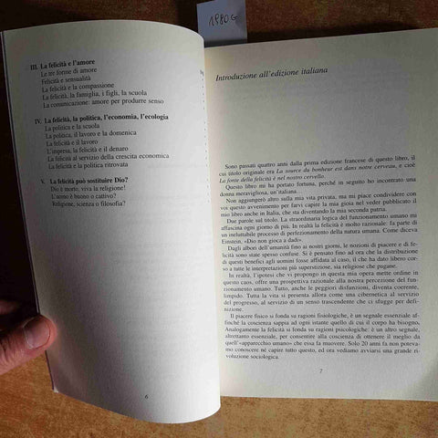 LE RAGIONI DELLA FELICITA' - CHRISTIAN BOIRON 2002 PSICOLOGIA - FRANCOANGELI