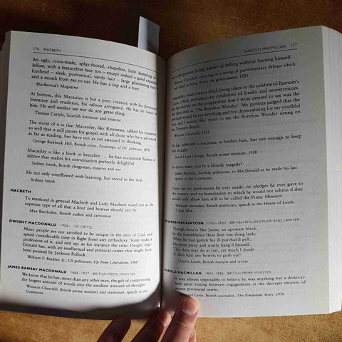 CASSELL DICTIONARY OF INSULTING QUOTATIONS - JONATHON GREEN 1996 satira umorismo