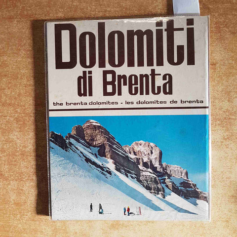DOLOMITI DI BRENTA ADAMELLO PRESANELLA 1972 FOTORAPIDACOLOR 109 TAVOLE - DONATI