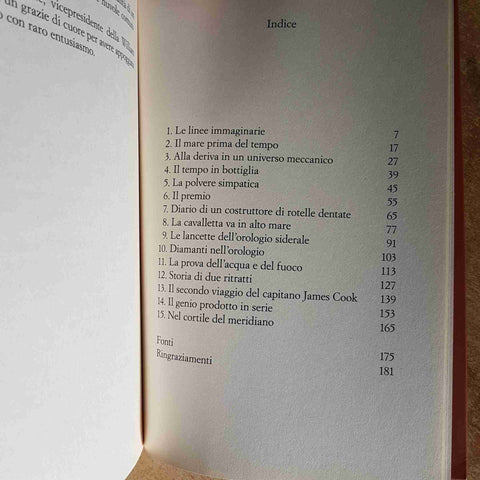 LONGITUDINE - DAVA SOBEL 2017 STORIA NAVIGAZIONE CRONOMETRO MARINO - BUR
