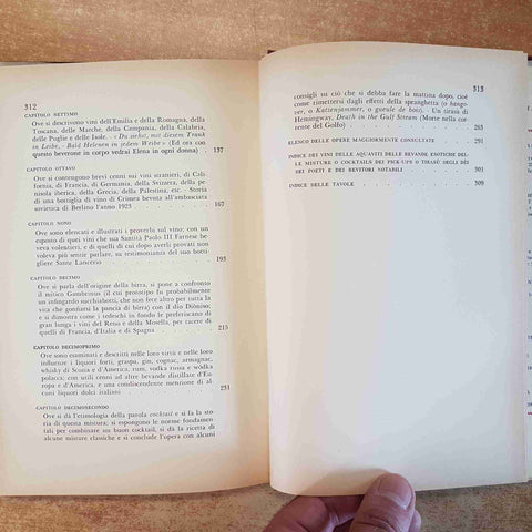 O.P. OSSIA IL VERO BEVITORE - PAOLO MONELLI LONGANESI 1963 ENOGASTRONOMIA VINO