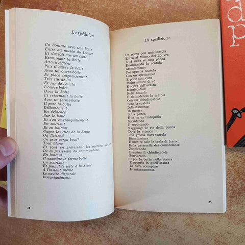 JACQUES PREVERT STORIE E ALTRE, IMMENSO E ROSSO, IL PREVERT 3 LIBRI FELTRINELLI