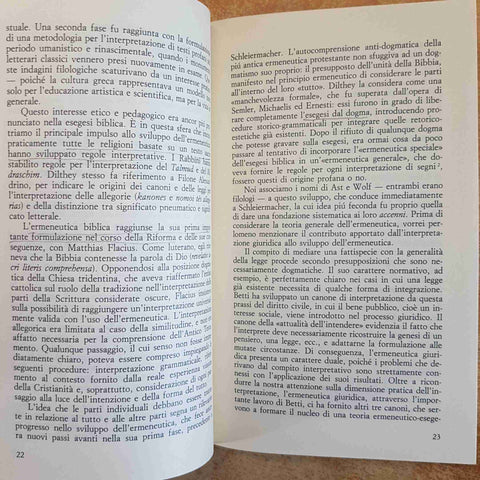 L'ERMENEUTICA CONTEMPORANEA BLEICHER GADAMER HEIDEGGER HABERMAS 1992 IL MULINO
