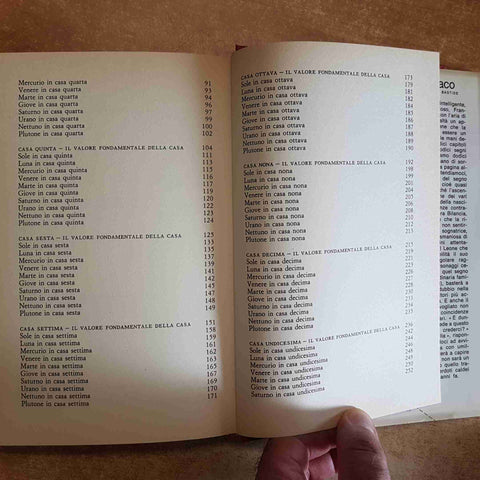 LEZIONI DI ASTROLOGIA LA NATURA DELLE CASE VOLUME 1 LONGANESI 1990 LISA MORPURGO