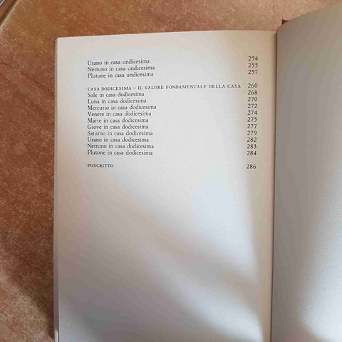 LEZIONI DI ASTROLOGIA LA NATURA DELLE CASE VOLUME 1 LONGANESI 1990 LISA MORPURGO