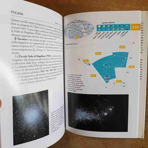 LE COSTELLAZIONI GUIDA ILLUSTRATA CIELO NOTTURNO STELLE ASTRONOMIA  DE AGOSTINI