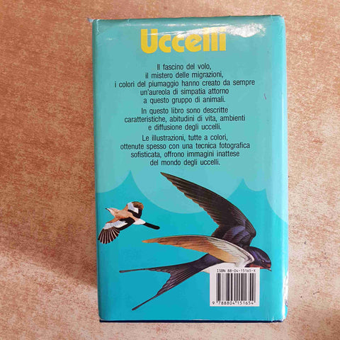 UCCELLI GUIDA ILLUSTRATA AL RICONOSCIMENTO DELLE SPECIE - MONDADORI 1990 BOLOGNA