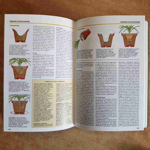 ENCICLOPEDIA PRATICA DEL GIARDINAGGIO DE AGOSTINI 500 SCHEDE A COLORI 1993