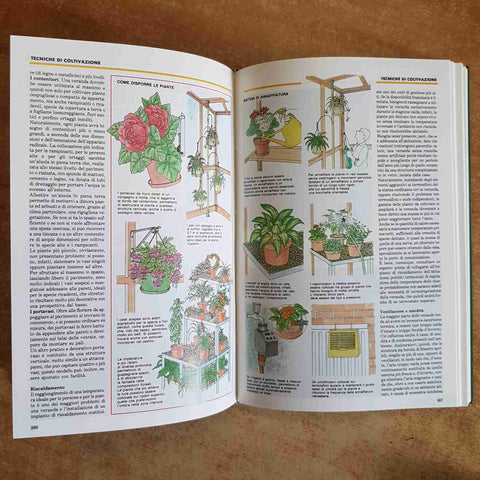 ENCICLOPEDIA PRATICA DEL GIARDINAGGIO DE AGOSTINI 500 SCHEDE A COLORI 1993