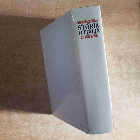 STORIA D'ITALIA DAL 1861 AL 1997 - DENIS MACK SMITH RISORGIMENTO FASCISMO - CDE