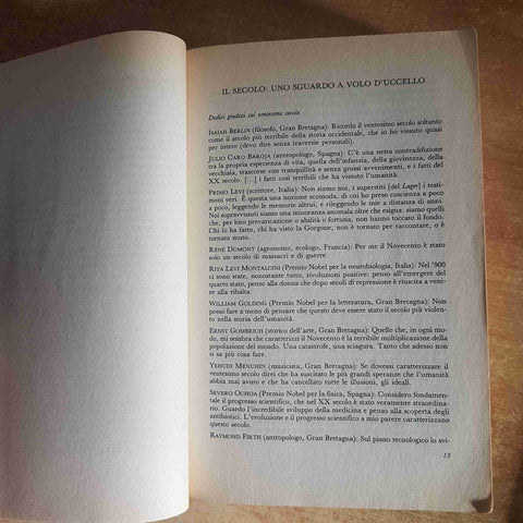 IL SECOLO BREVE 1914-1991 - ERIC J. HOBSBAWM - STORIA NOVECENTO GUERRE 2002 BUR