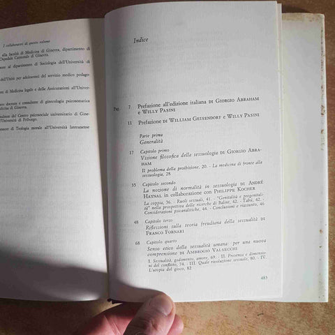 INTRODUZIONE ALLA SESSUOLOGIA MEDICA - ABRAHAM, PASINI - FELTRINELLI 1975