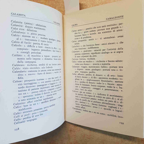 IL LIBRO DEI SOGNI - DOTTOR TIRESIAS - REPRINT HOEPLI 1983 CISALPINO GOLIARDICA