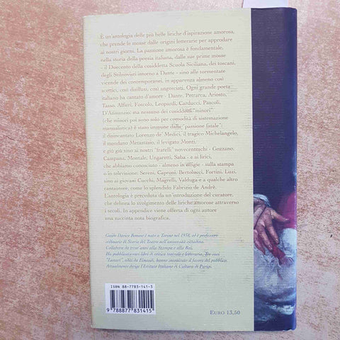 CENTO POESIE D'AMORE DA DANTE A DE ANDRE' GUIDO DAVICO BONINO 2002 LA STAMPA