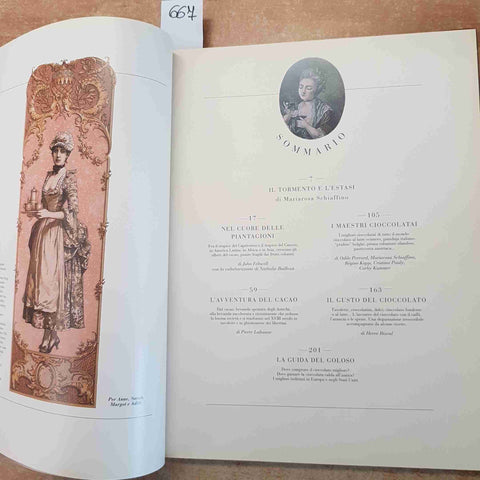 CIOCCOLATO IL CIBO DEGLI DEI - BAILLEUX SCHIAFFINO 1996 MONDADORI CACAO FONDENTE