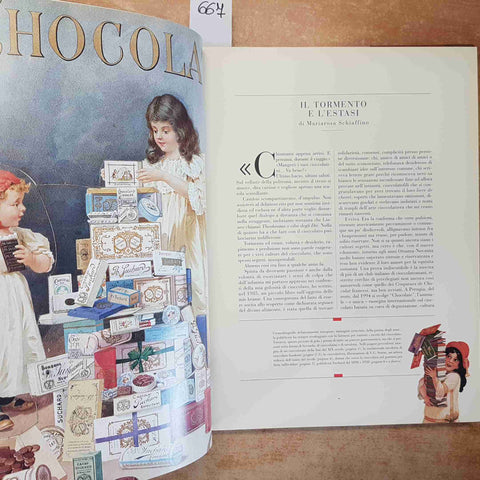CIOCCOLATO IL CIBO DEGLI DEI - BAILLEUX SCHIAFFINO 1996 MONDADORI CACAO FONDENTE