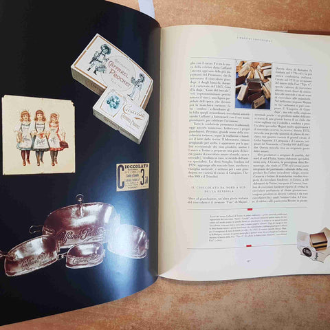 CIOCCOLATO IL CIBO DEGLI DEI - BAILLEUX SCHIAFFINO 1996 MONDADORI CACAO FONDENTE