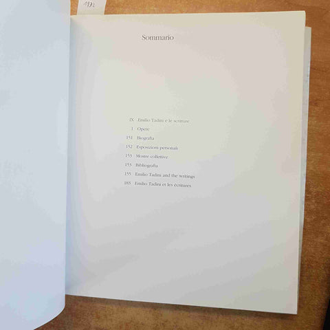 EMILIO TADINI - CARLO ARTURO QUINTAVALLE 1994 FABBRI EDITORI