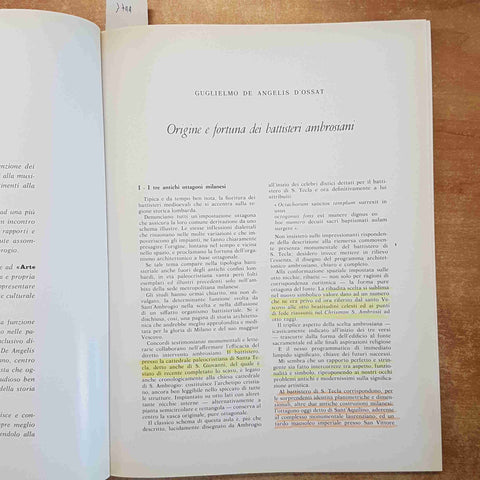 ARTE LOMBARDA EDIZIONI LA RETE MILANO semestre 1969 RIVISTA DI STORIA DELL'ARTE
