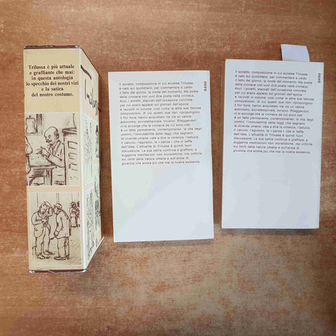 TRILUSSA - POESIE SCELTE 2 VOLUMI CON COFANETTO 1973 OSCAR MONDADORI dialettale