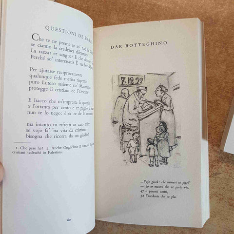 TRILUSSA - POESIE SCELTE 2 VOLUMI CON COFANETTO 1973 OSCAR MONDADORI dialettale