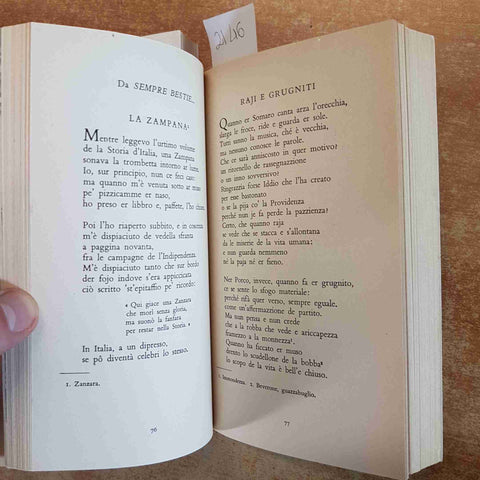 TRILUSSA - POESIE SCELTE 2 VOLUMI CON COFANETTO 1973 OSCAR MONDADORI dialettale