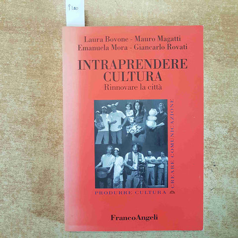 INTRAPRENDERE CULTURA RINNOVARE LA CITTA' - BOVONE MAGATTI 2007 FRANCOANGELI
