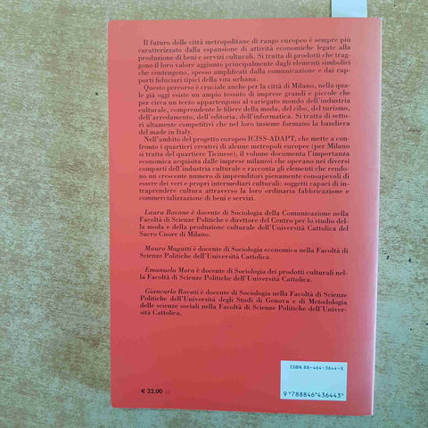 INTRAPRENDERE CULTURA RINNOVARE LA CITTA' - BOVONE MAGATTI 2007 FRANCOANGELI