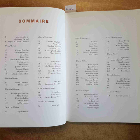 A QUOI REVENT LES STARS - LAUREN LAWRENCE 2002 ASSOULINE SOGNI DELLE CELEBRITA'