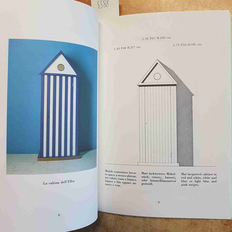 ALDO ROSSI - LE CABINE DELL'ELBA E ALTRI MOBILI - BRUNO LONGONI 1993 CANTU'