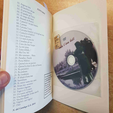 MA L'IVA BEL COME ERA BELLO GIANNI BARINOTTI + DVD CANZONI DIALETTO VIGEVANO
