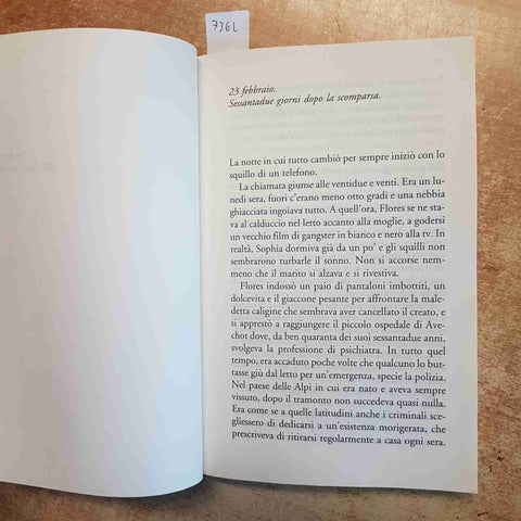 LA RAGAZZA NELLA NEBBIA - DONATO CARRISI TEA 2021 ROMANZO THRILLER BESTSELLER