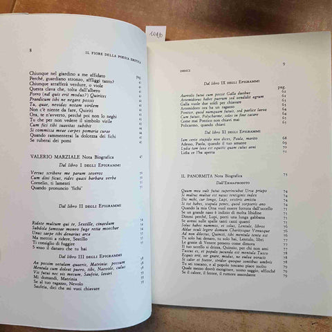 IL FIORE DELLA POESIA EROTICA CLASSICA ANTOLOGIA DA CATULLO A VERLAINE - WEFAG