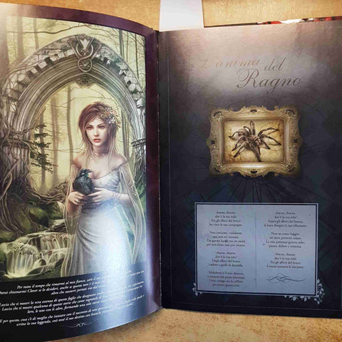 FORGOTTEN - CRIS ORTEGA - RIZZOLI LIZARD 2008 CARTONATO ILLUSTRATO fantasy