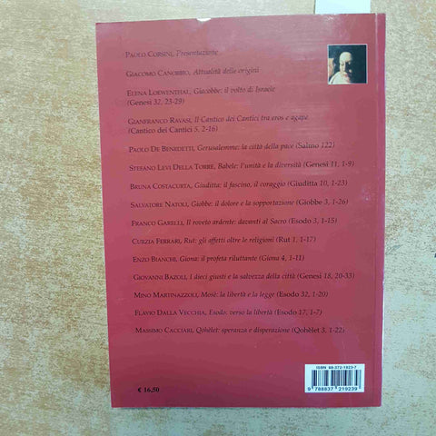 ALLE ORIGINI DELL'OCCIDENTE ANTICO TESTAMENTO MORCELLIANA 2003 RAVASI CACCIARI