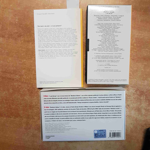 BESTIARIO ITALIANO + I CANI DEL GAS - MARCO PAOLINI - EINAUDI + VHS 2000