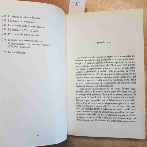 QUANDO C'ERANO I COMUNISTI - PENDINELLI SORGI - MARSILIO 2020 PCI COMUNISMO